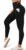 MOREFEEL Leggings with Pockets for Women, High Waisted Tummy Control Workout Hip Lift Yoga Pants Activewear