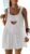 Sexyasasii Women Tennis Dress with Built in Shorts and Bra Sleeveless Casual Backless Golf Dress Athletic Dress with Pockets