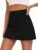 LOMON Womens Skort Mini Tennis Skirt with Pockets Shorts Golf Athletic Skirts High Waisted Stretchy Skorts Casual Workout