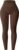 YOAKUKA Yoga Ribbed Leggings for Women High Waisted Tummy Control Seamless Butt Lifting Crossover Workout Gym Athletic Pants