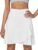 G4Free 15″/20″ Tennis Skirts for Women Golf Skorts with Pockets High Waist Ruffle Athletic Skirt Inner Shorts