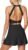 IUGA Tennis Dress with Built in Shorts & Bra Cut Out Twist Athletic Dress for Women Active Golf Workout Dresses with Pockets