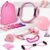 Pilates Essentials Kit for Women 15 Pcs Pilates Equipment for Home Workouts with Yoga Circle Ball Ring, 5 Resistance Bands,Pedal Puller Resistance Band,Anti Slip Socks for Starter Set