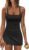 Nirovien Womens Tennis Dress with Built in Shorts Athletic Dresses Workout Dress Skort Dresses Golf Outfits