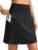 SANTINY 18″ Skorts for Women 3 Pockets High Waist Long Athletic Tennis Skirt Golf Skort for Casual Summer Travel
