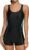 CharmLeaks Womens Boyleg Racerback One Piece Swimsuit Athletic Full Coverage Swimwear Lap Swimming Suit