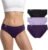 Balanced Tech Moisture Wicking Underwear for Women, Seamless Workout Hipster Brief Bikini Panties