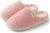 HUXMEYSON Slippers for Women, Warm Memory Foam Comfy House Slippers with Anti-Skid Rubber Sole for Indoor and Outdoor