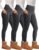 Showitty 3 Pack Fleece Lined Leggings Women with Pockets – Winter Warm Thermal Yoga Pants for Running Workout Plus Size