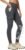 Ewedoos Hiking Pants Women Leggings with Zipper Pockets Water Resistant Workout Compression Leggings Tummy Control UPF50+