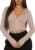 LovelyWholesale Womens Ribbed Cropped Hoodie Zip Up Crop Sweatshirt Casual Long Sleeve Tops