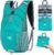 15L Foldable Hiking Backpack,Lightweight Packable Waterproof Machine Washable Daypack with Chest Strap,Small Folding Pack for Travel/Walking for Men&Women-0.52LB Green