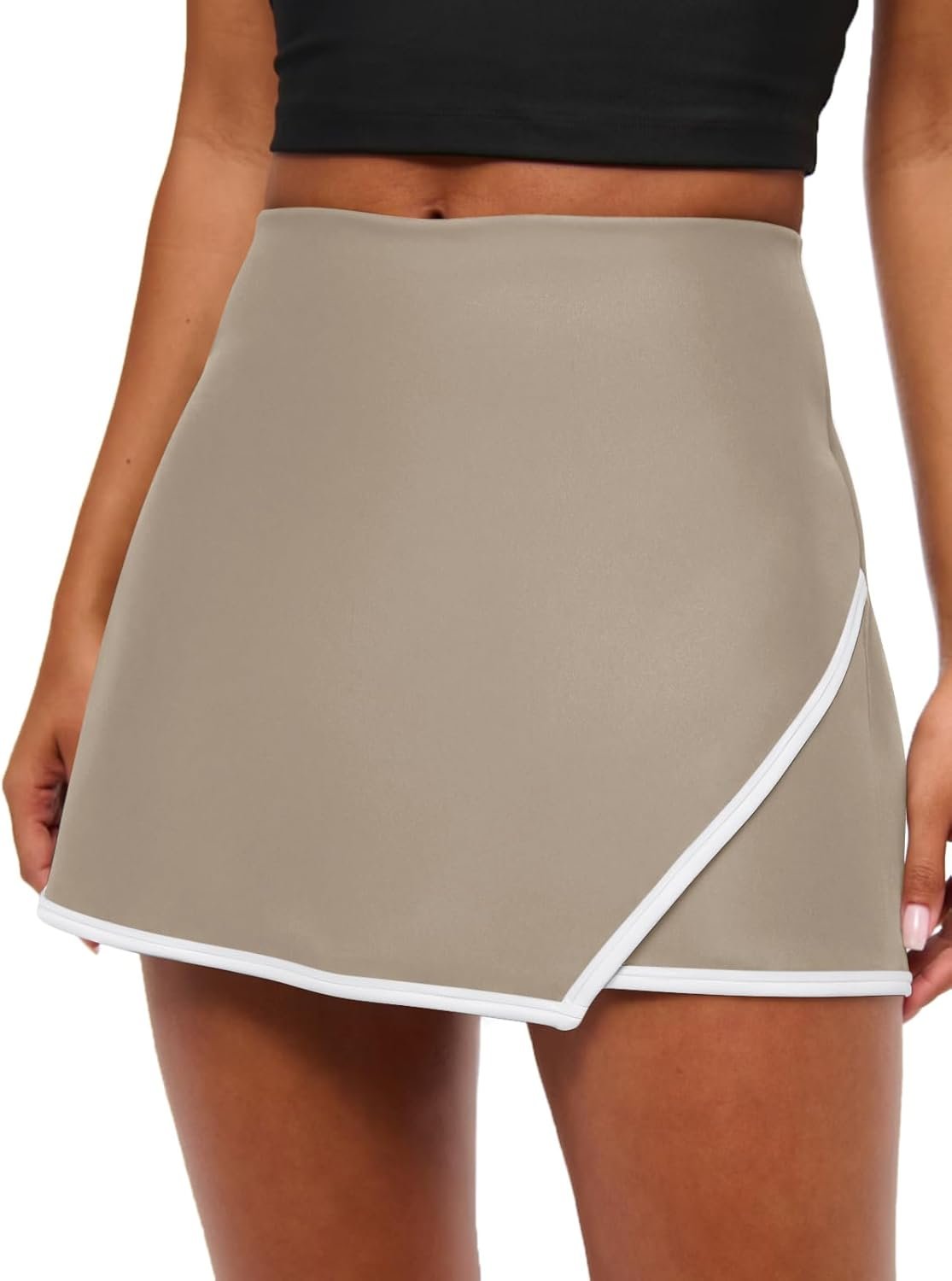 LASLULU Womens Tennis Skirts High Waisted Lightweight Workout Athletic Golf Activewear Skorts Skirts with Shorts Pockets