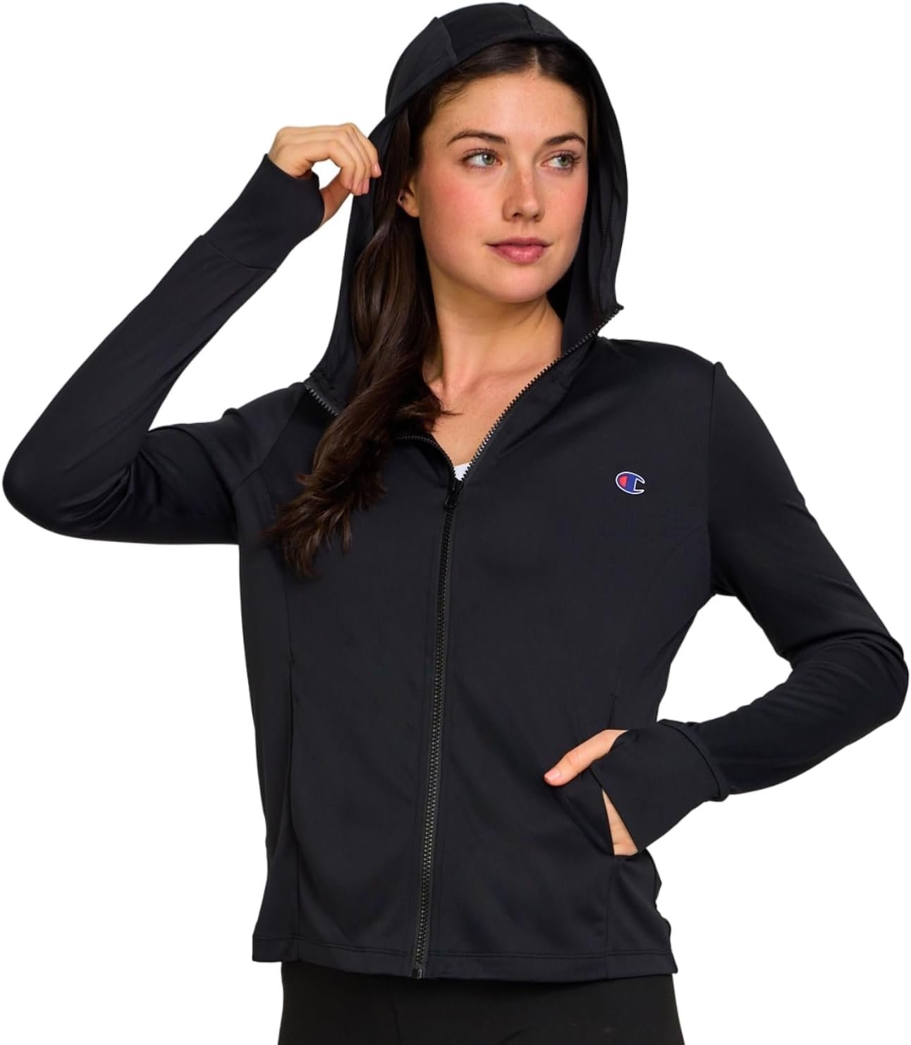 Champion Sun Hoodie for Women – SPF 50+ UV Protection Long Sleeve Sun Shirt Lightweight Rash Guard Outdoor Hiking Active