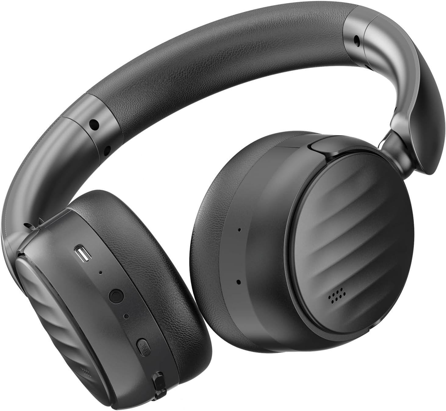 Bluetooth Headphones with Active Noise Cancelling (ANC), Wireless Over Ear Bluetooth Headsets with 35H Playtime, Travel, Black（beiyong）