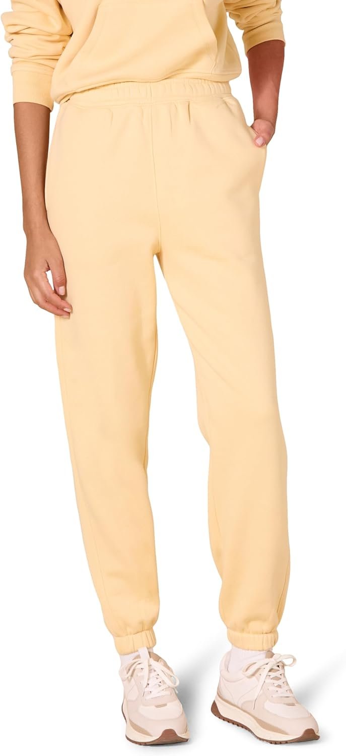Amazon Essentials Womens Relaxed High Waist Joggers (Available in Plus Size)