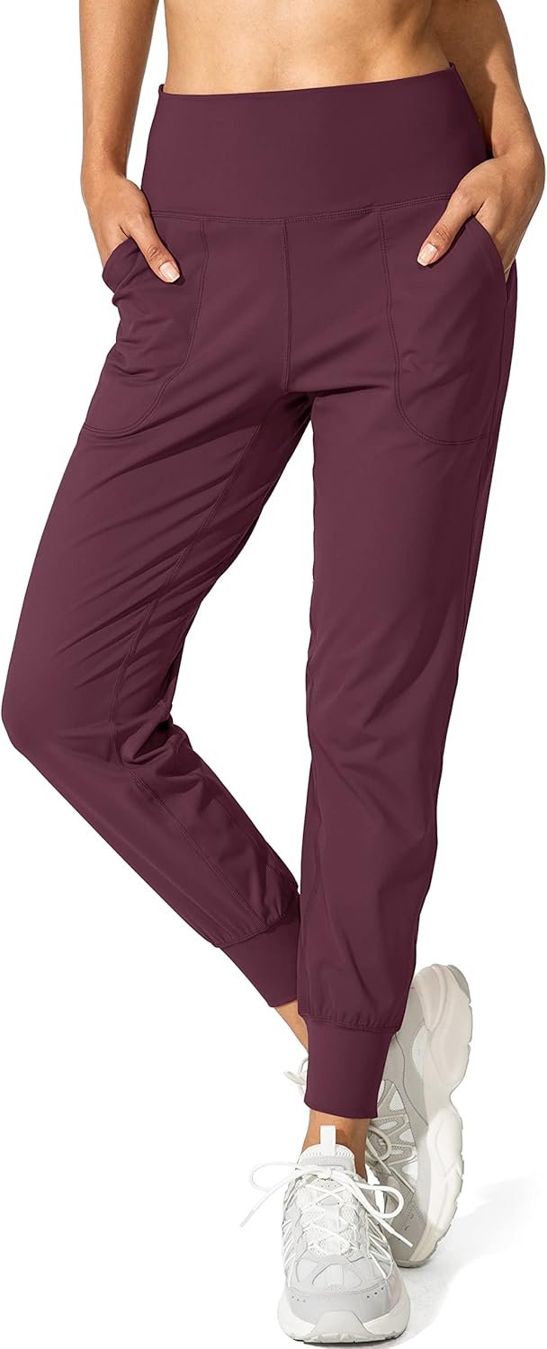 G Gradual Women’s Joggers High Waisted Yoga Pants with Pockets Loose Leggings for Women Workout, Athletic, Lounge