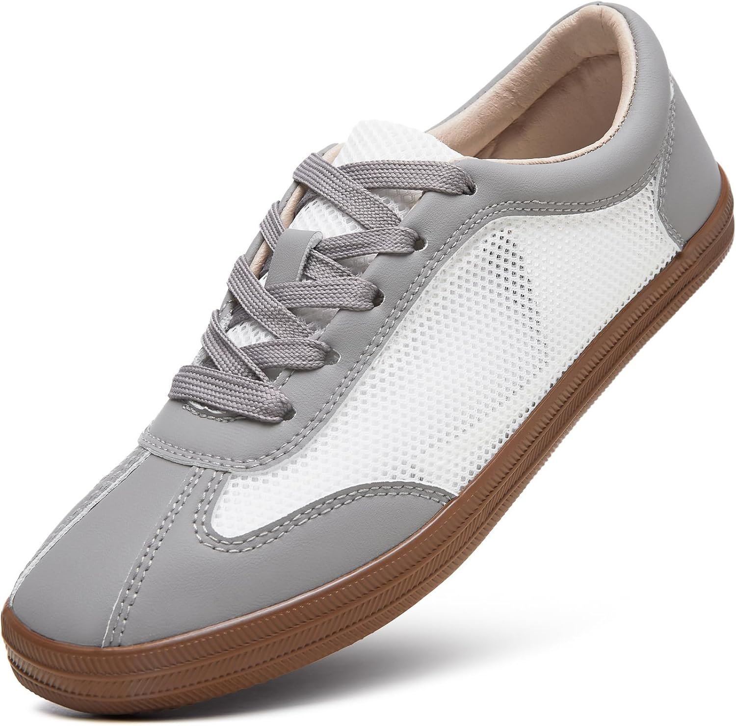 XRH Womens Tennis Shoes Lightweight Casual Shoes Mesh Breathable Walking Shoe for Women Low Top Sneakers