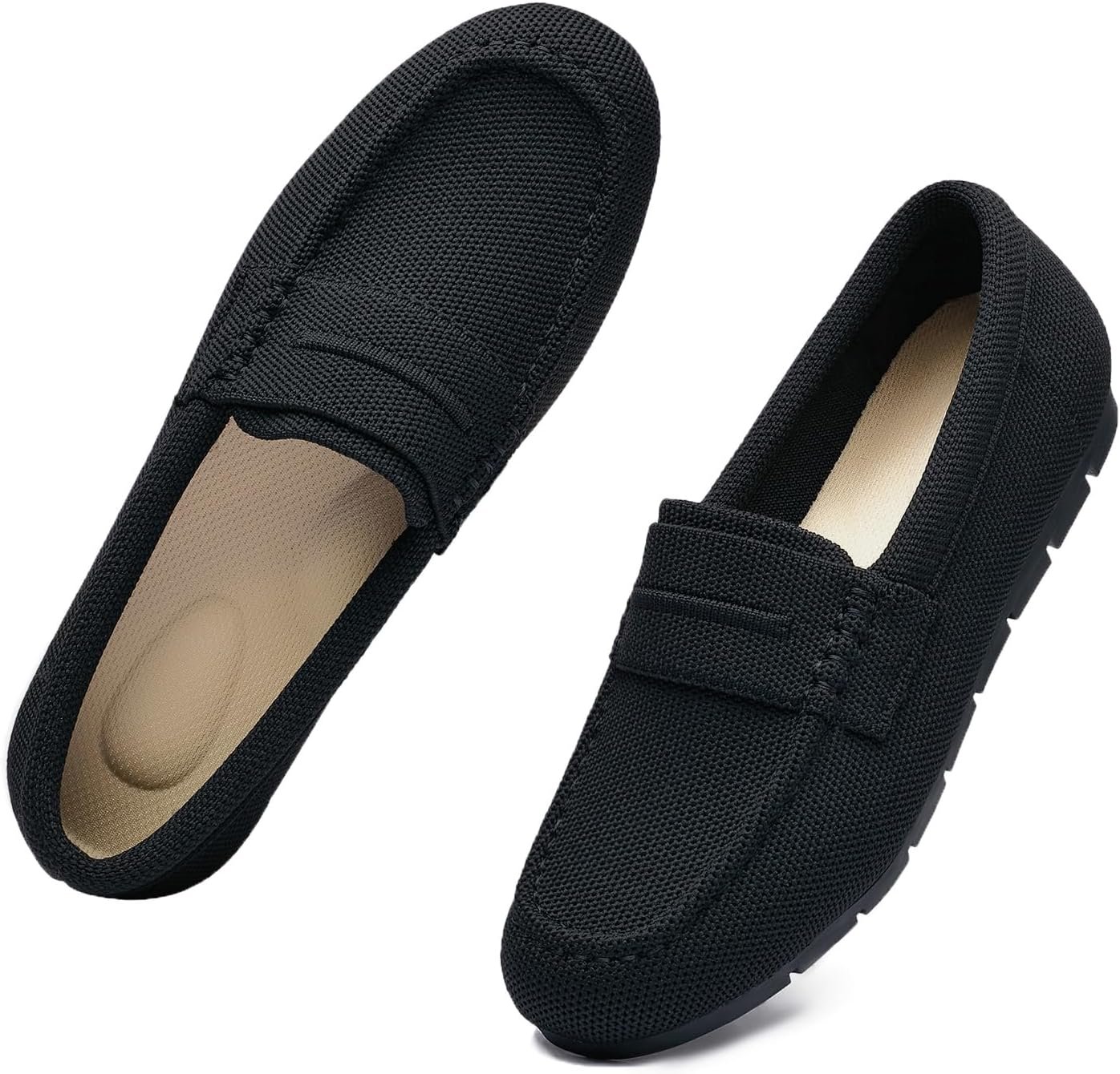 Vespiero Loafers for Women Comfortable Slip on Work Flats Shoes Womens Dressy Casual Walking Shoes