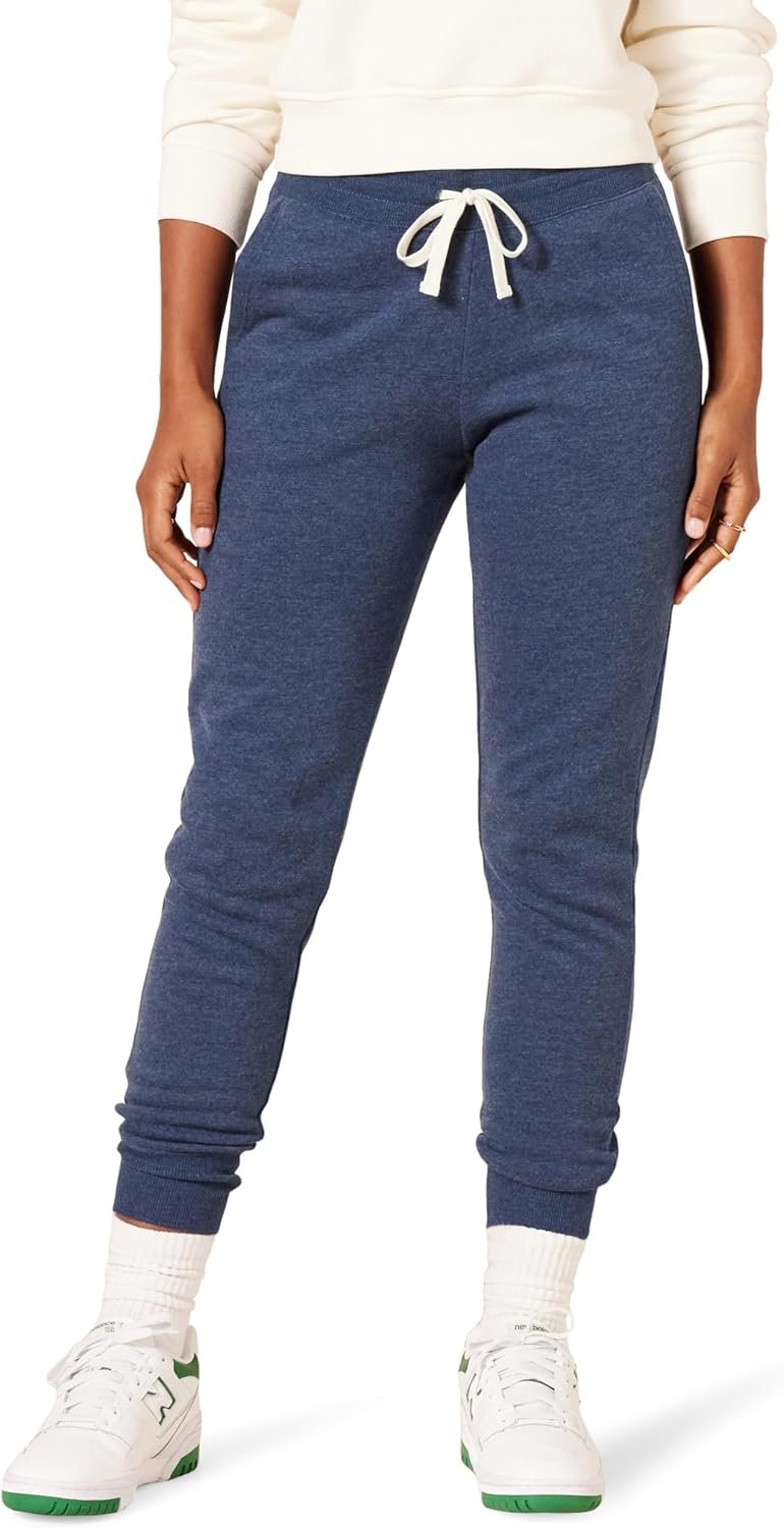 Amazon Essentials Women’s Fleece Jogger Sweatpant (Available in Plus Size)
