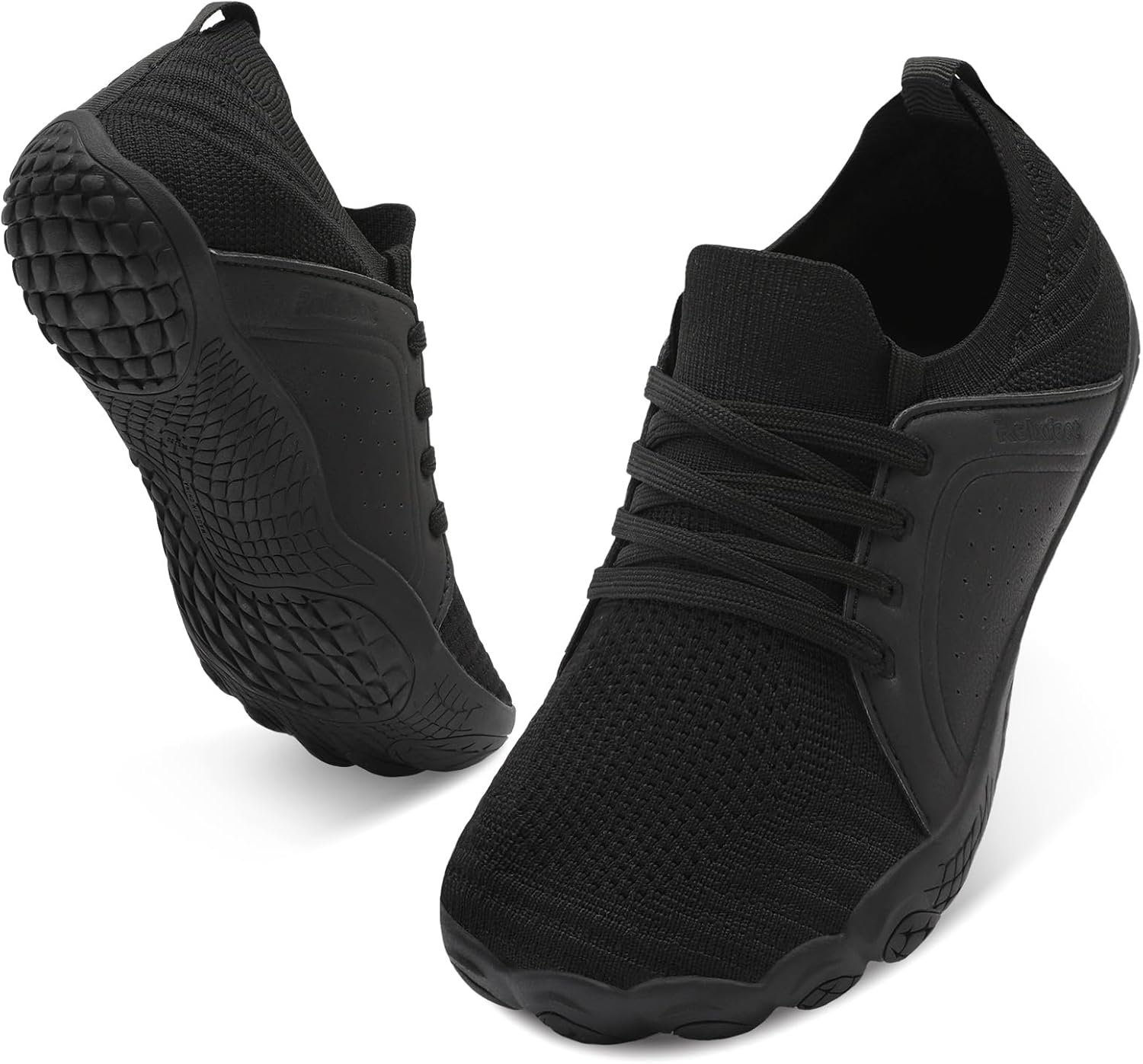 relxfeet Women’s Barefoot Trail Running Shoes Wide Toe Box Zero Drop Minimalist Shoes Lightweight Breathable for Walking Gym Hiking