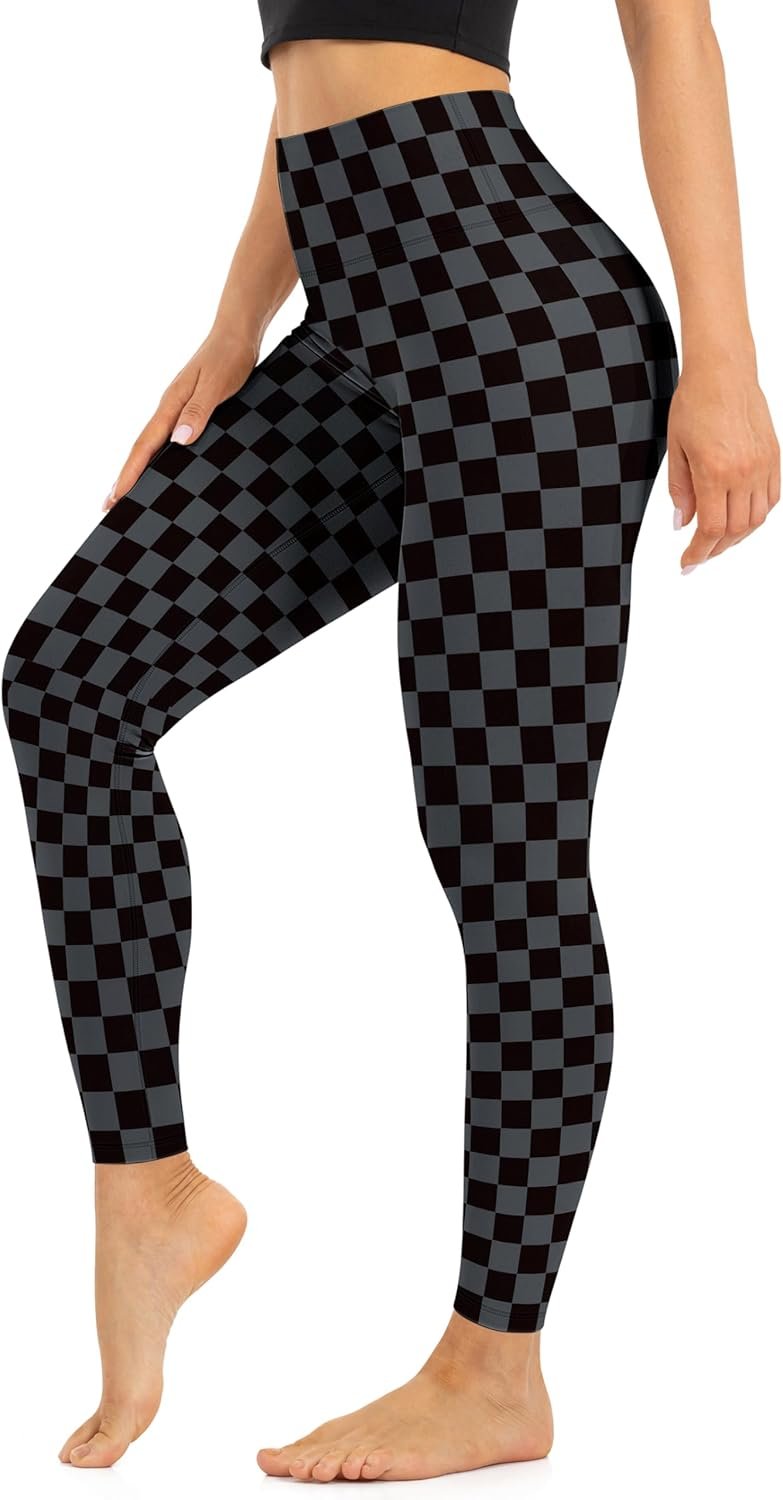 Blisset High Waist Leggings for Women – Opaque, Soft Tummy Control Athletic Pants for Yoga, Running, Workout and Gym