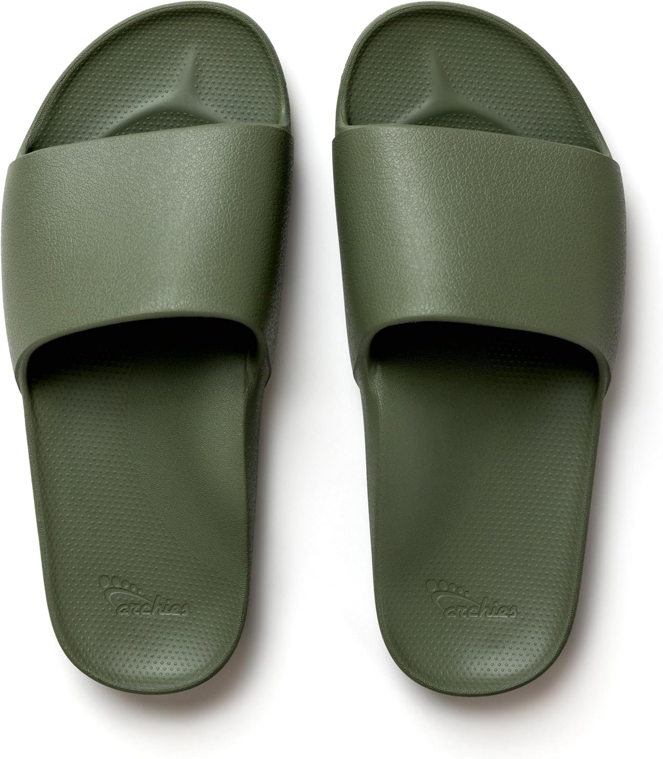 Archies Arch Support Slides – Orthotic Recovery Sandals for Plantar Fasciitis Relief, Foot Pain & Heel Pain – Lightweight, Cushioned, Shock-Absorbing Slides for Walking, Standing, and All-Day Comfort