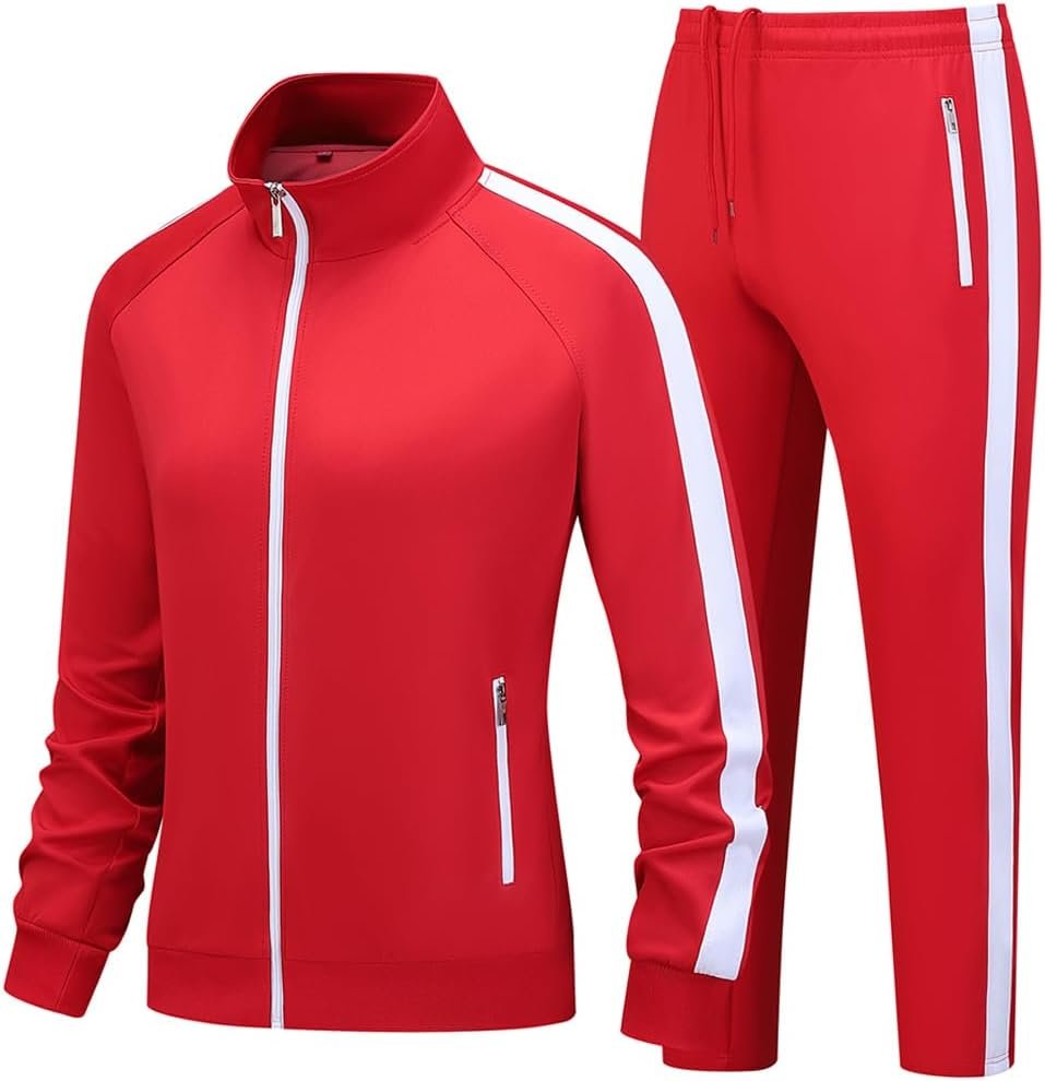 Women’s Tracksuit Set 2 Pieces Long Sleeve Outfits Sweatsuits for Women Full Zip Active Sets Athletic Suits