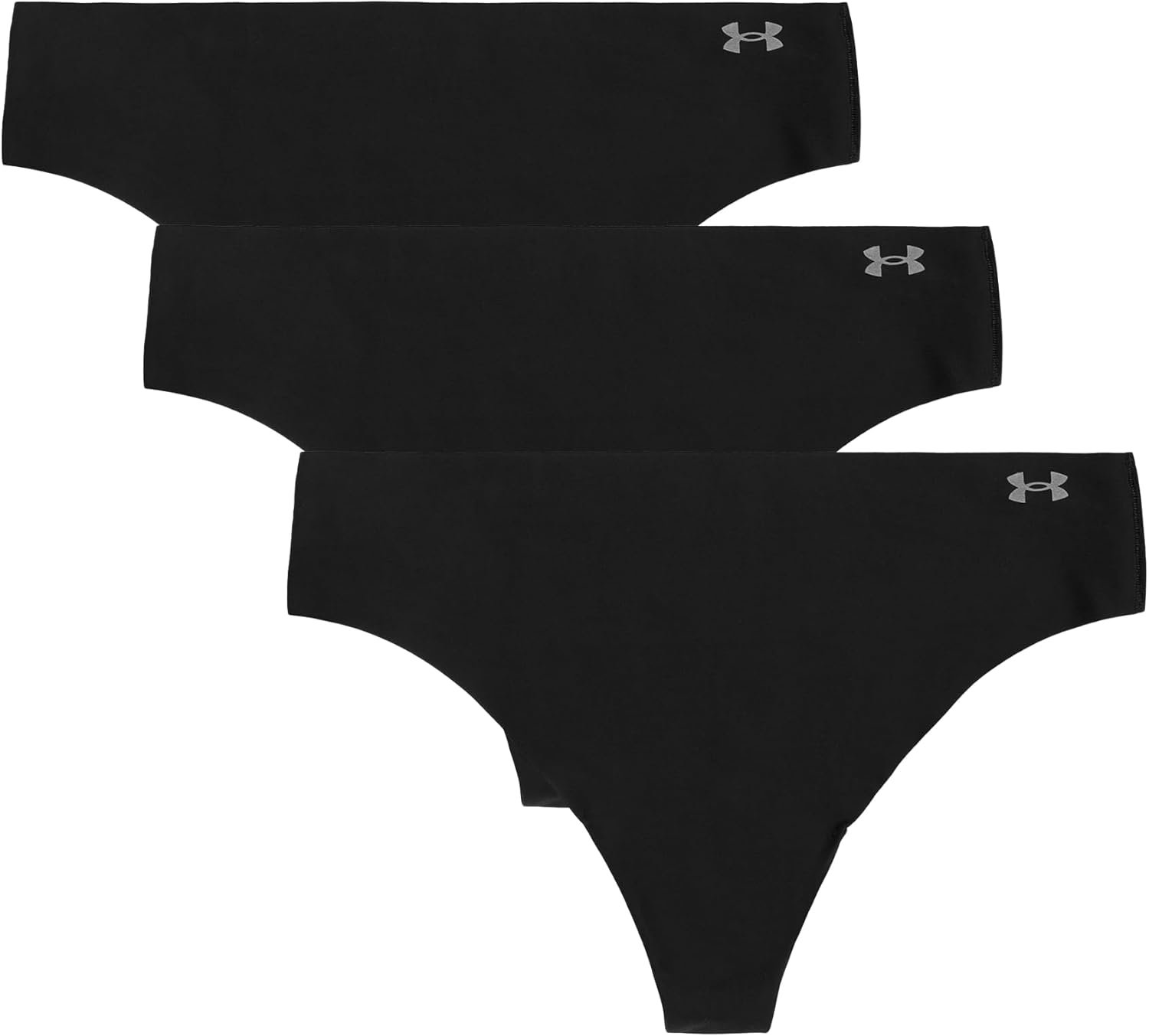 Under Armour Seamless Thong – 3-Pack Solid