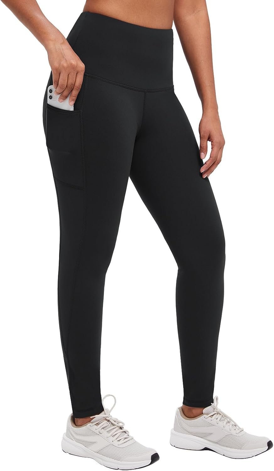 baleaf Winter Clothing Women Leggings Fleece Lined Tights Thermal Warm Thick Cold Weather Gear 1 Pockets
