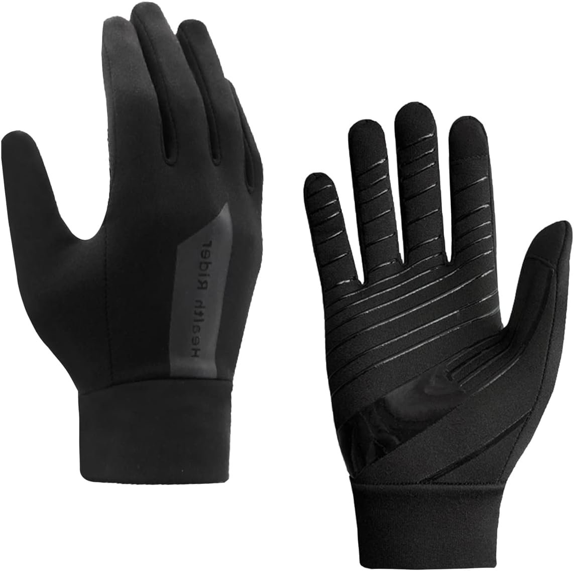 Azarxis Skeleton Gloves Adjustable Lightweight Racing Skull Sports Work Bone Gloves Anti-Slip Breathable for Men & Women Motorcycle, Cycling, Biking, Workout