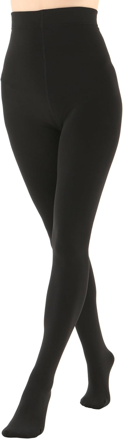 EVERSWE Women’s Opaque Fleece Lined Tights, Thermal Tights