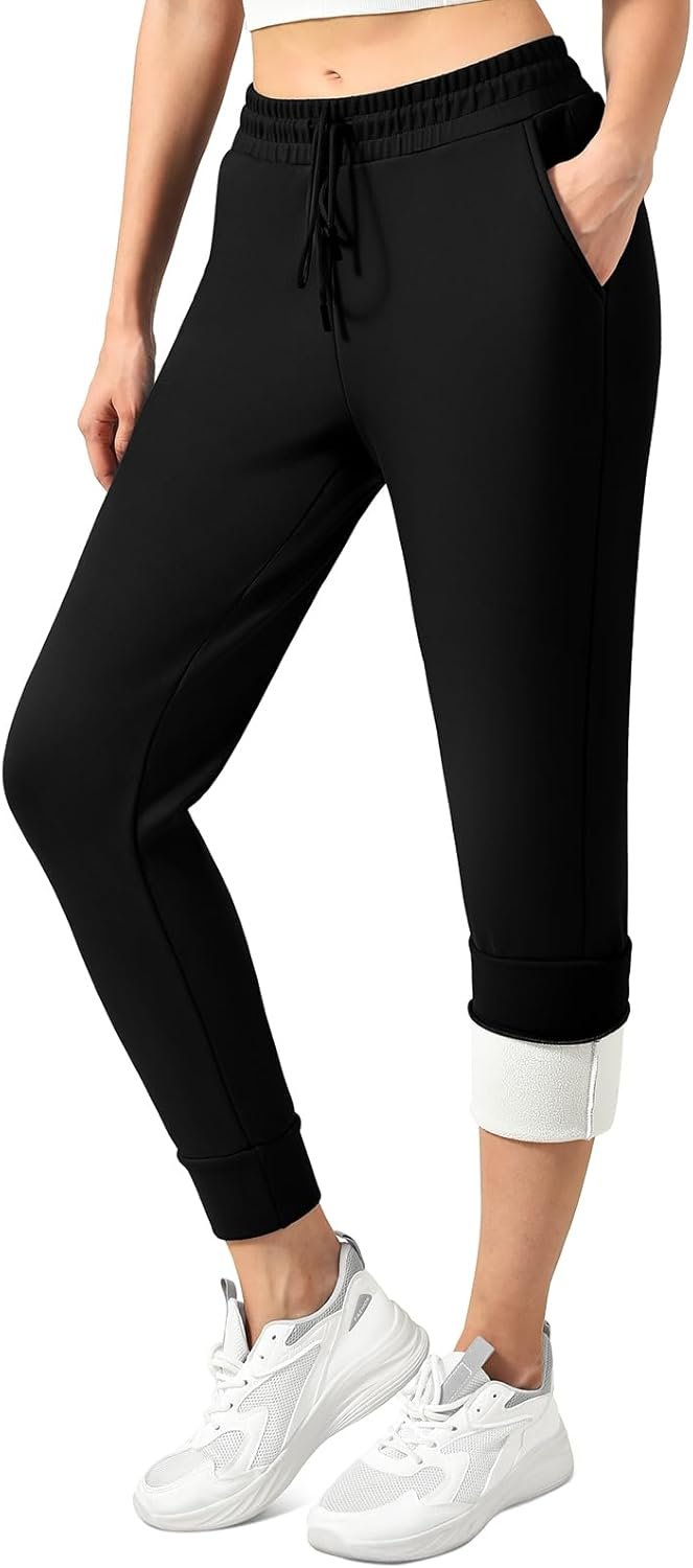 Stanpetix Women’s Joggers with Pockets – Lightweight Athletic Sweatpants for Running Yoga Exercise