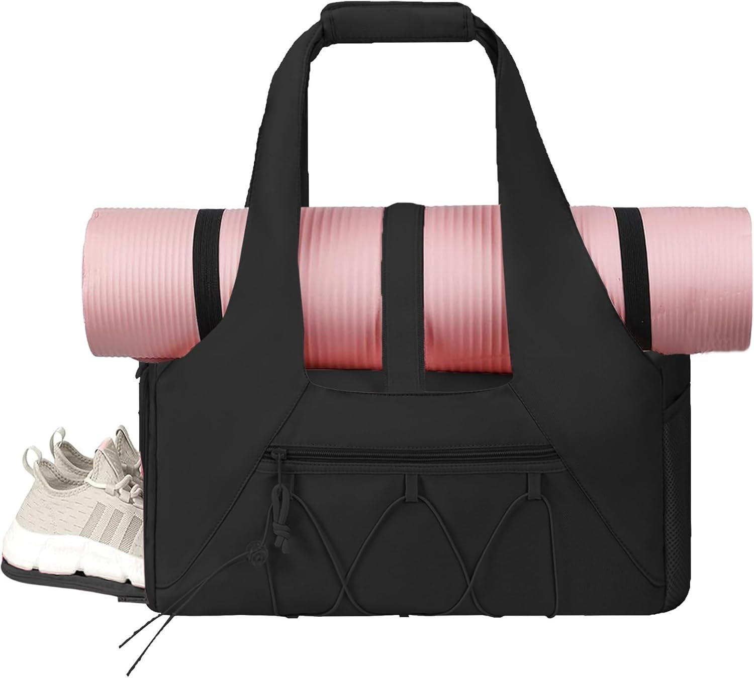 Gym Bag for Women & Men Duffle Bag with Shoes Compartment and Wet Compartment – Ideal for Travel, Gym, Sports, Duffel, Weekender, Dance