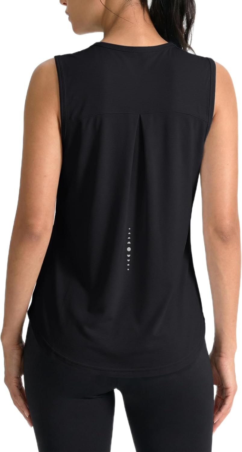 Tank Tops for Women Sleeveless Workout Top Breathable Sports Tennis Yoga Athletic Running Shirts for Women