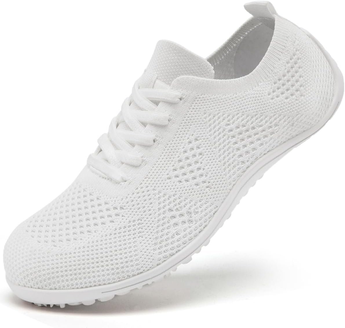 DLWKIPV Women’s Barefoot Shoes Walking Sports Zero Drop Sole Running Casual Sneakers Slip On Breathable Soft Fashion House Shoes