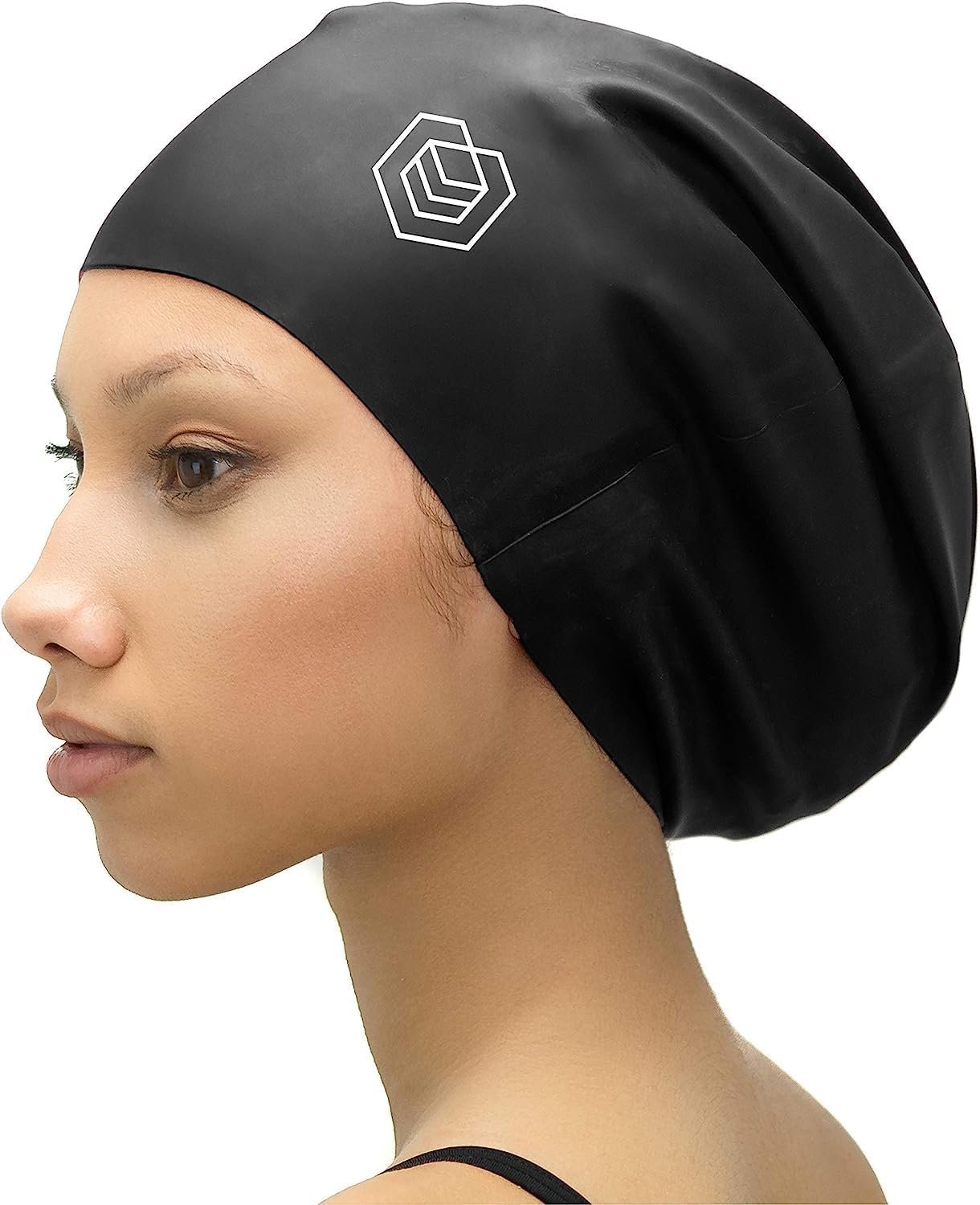 SOUL CAP – Large Swimming Cap for Long Hair – Designed for Long Hair, Dreadlocks, Weaves, Hair Extensions, Braids, Curls & Afros – Women & Men – Silicone