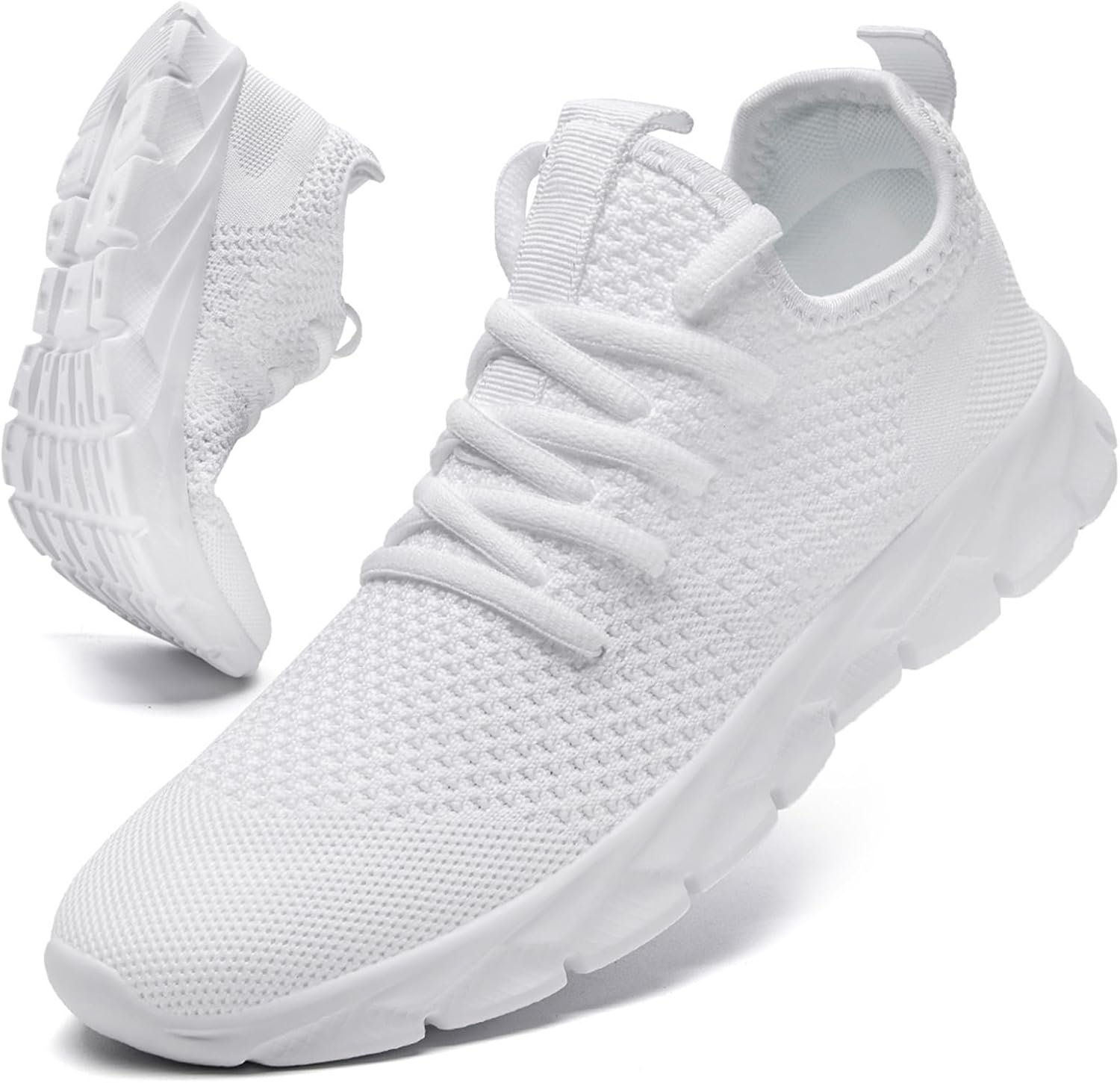 Linenghs Running Shoes for Womens Lightweight Sneakers Gym Tennis Sports Workout Daily Comfort Walking Shoes