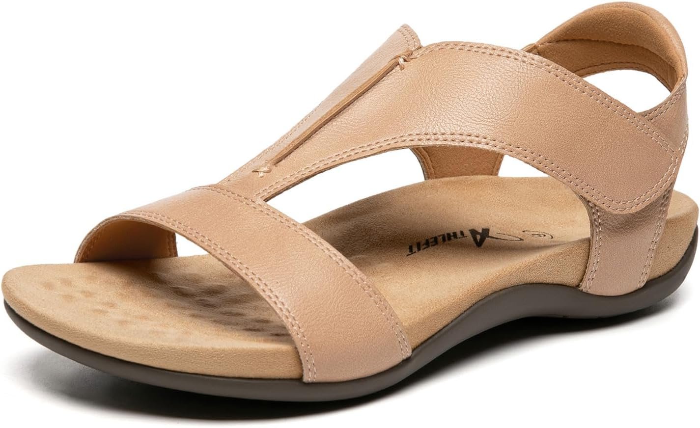 Athlefit Orthopedic Sandals for Women Comfortable Beach Orthotic Sandals with Arch Support