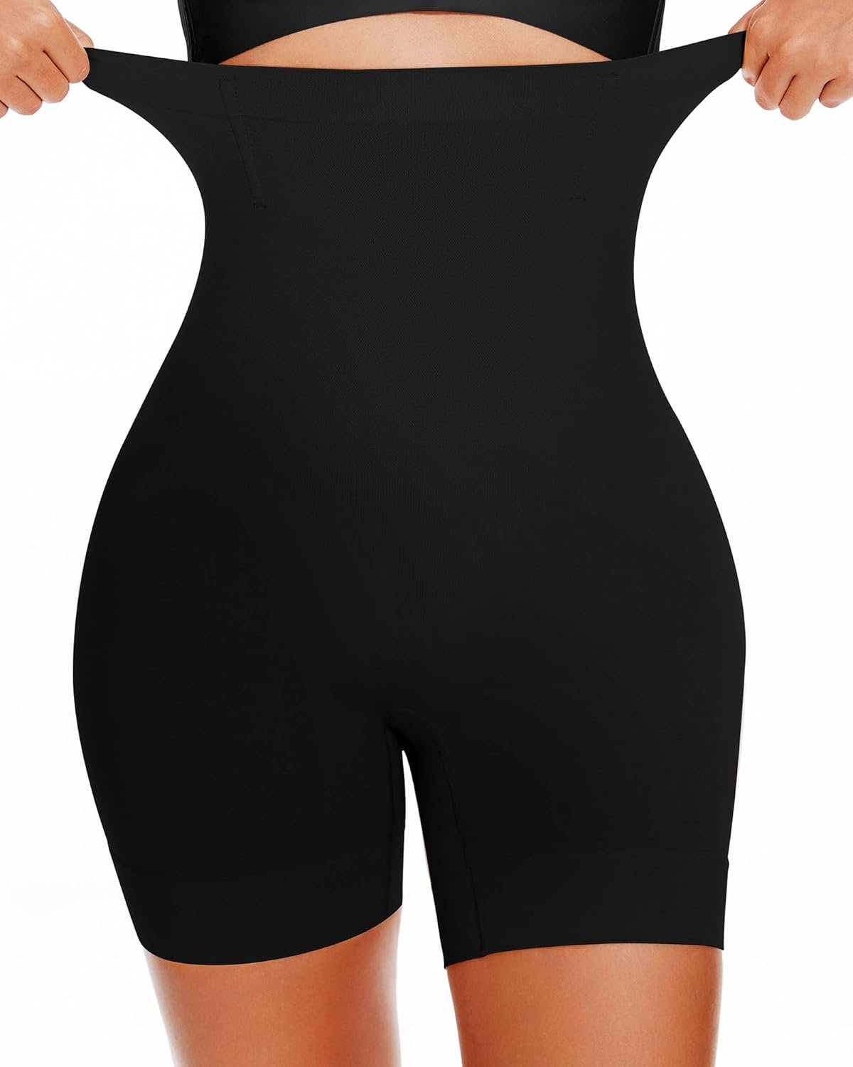 BESTENA Shapewear Shorts, High Waisted Shapewear for Women Tummy Control, Thigh Slimmer Seamless Body Shaper Shorts