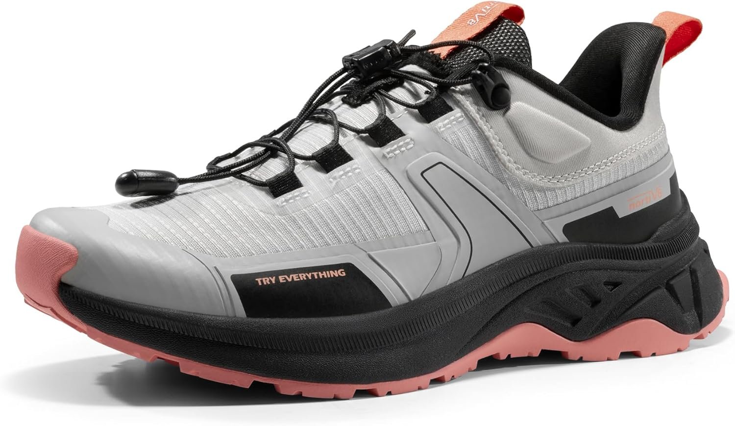 NORTIV 8 Women’s Lightweight Hiking Shoes Quick Laces Outdoor Fashion Sneakers Gladiator