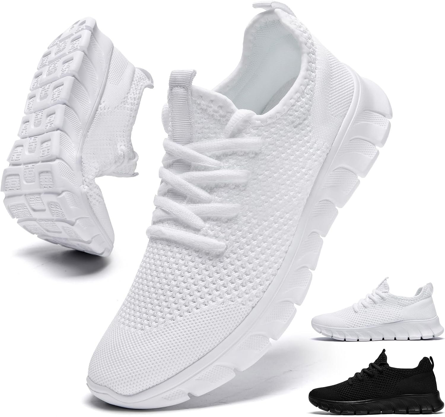 Womens Walking Shoes Running Tennis Sneakers Non Slip Gym Workout Athletic Lightweight Comfortable Fashion Sport Mesh Casual Shoe
