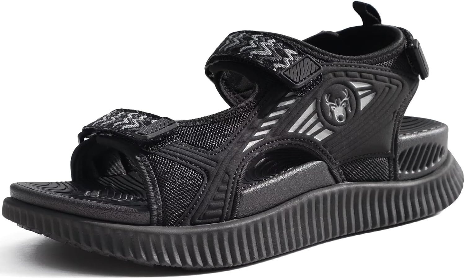 KuaiLu Womens Orthopedic Walking Sandals with Comfortable Arch Support Plantar Fasciitis Relief Summer Outdoor Hiking Sport Recovery Adjustable Strap Athletic Chunky Cushion Shoes