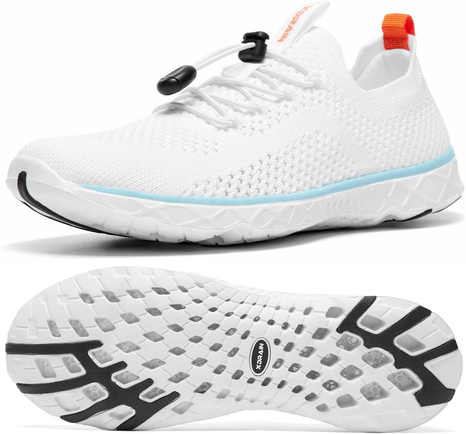 KOLILI Women’s Stylish Water Shoes, Tennis Walking Shoes with Arch Support, Best for Water Sports, Travel & Walk