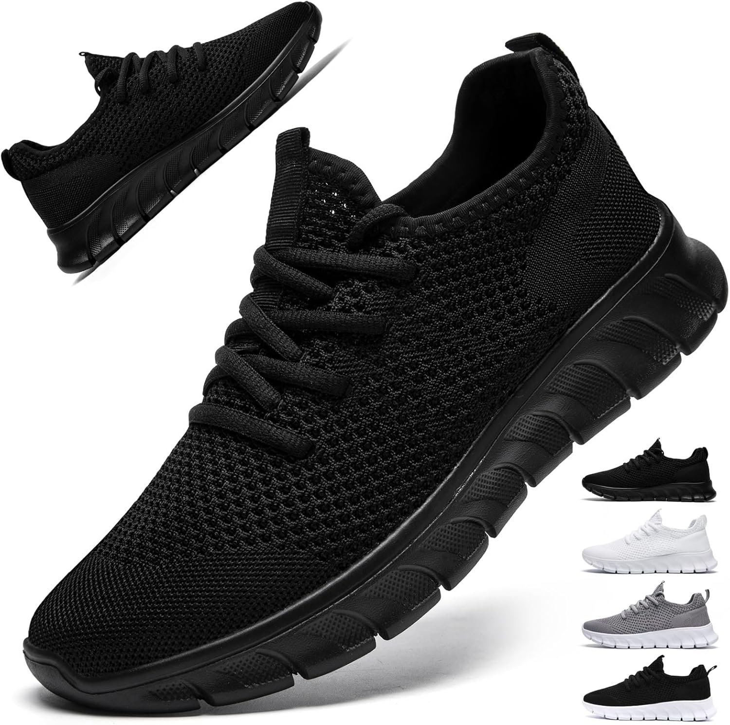 Women Running Shoes Tennis Sneakers Slip on Walking Gym Non Slip Work Workout Jogging Shoe