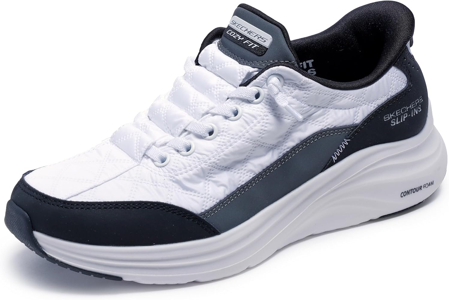 Skechers Women’s Contour Foam Cozy Fit Hands Free Slip-ins Sneaker