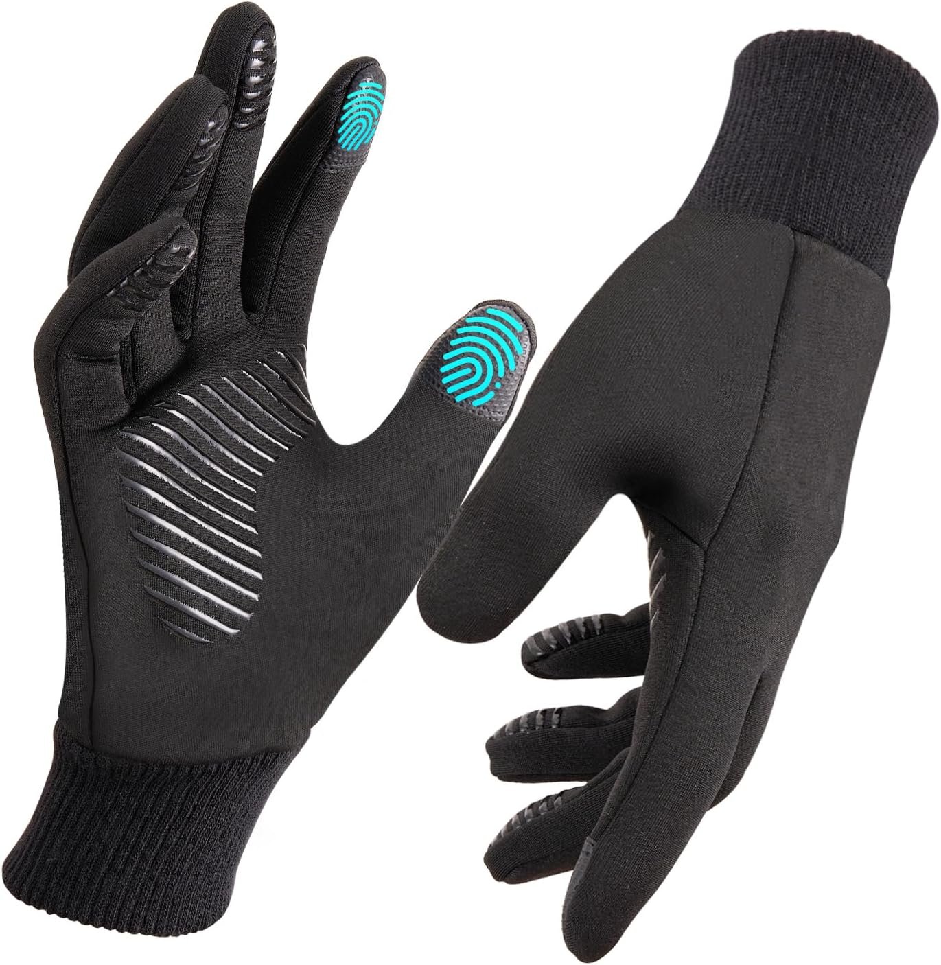 FEWTUR Winter Waterproof Gloves for Women and Men – Thermal Gloves with Touchscreen Fingers, Warm Gloves for Running, Bike and Hiking Cold Weather