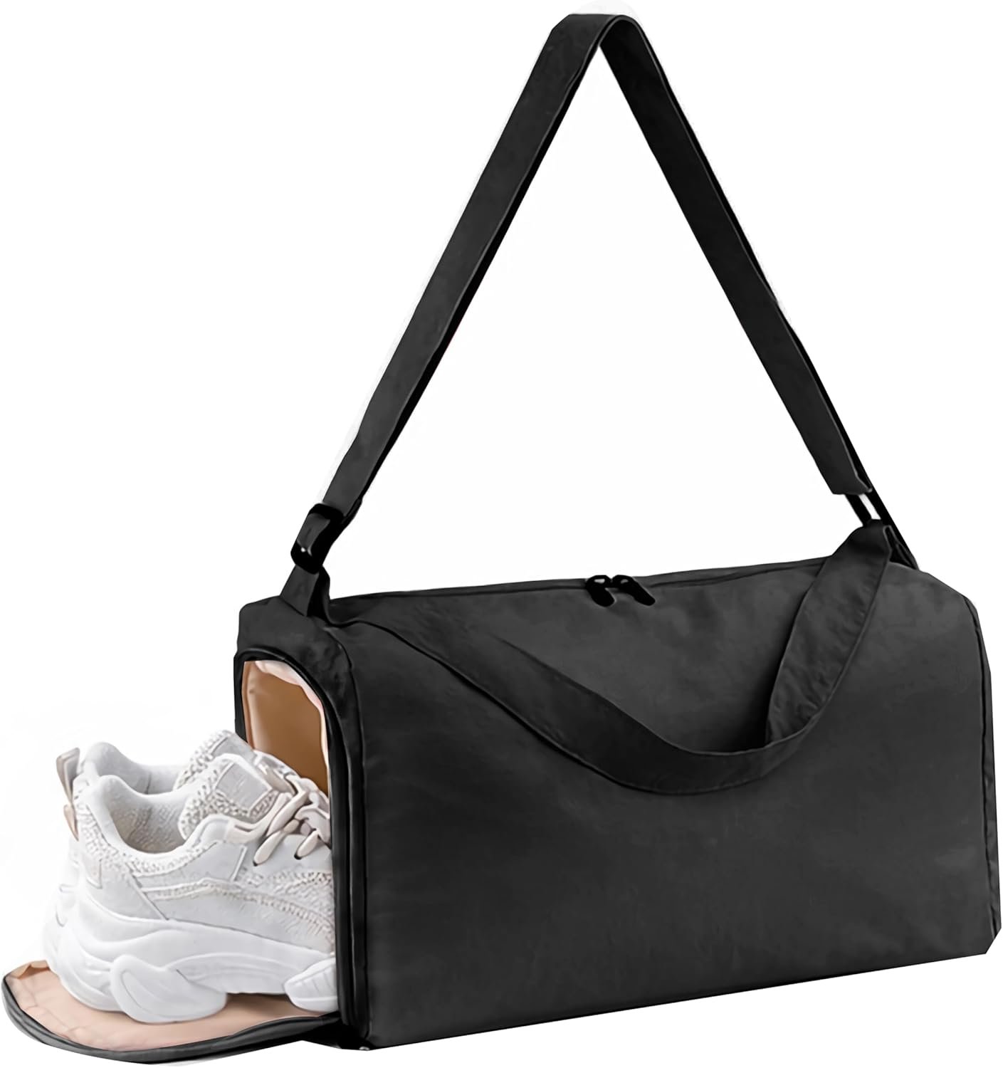 BINSUNS Small Gym Bag for Women with Shoes Compartment, Travel Duffel Overnight Bags Weekend Carry on Bag – Sport Yoga