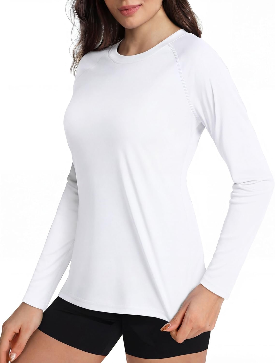 Boladeci Women’s Sun Shirts UPF 50+ UV Protection Rash Guard Long Sleeve Swim Shirts Quick Dry Lightweight Workout Tops