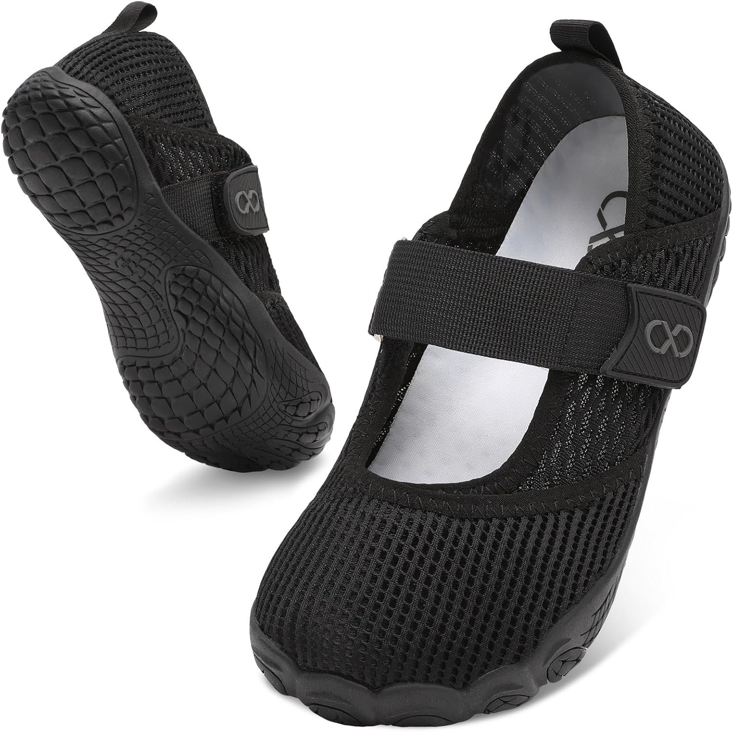 XIHALOOK Water Shoes for Women Wide Toe Minimalist Barefoot Quick-Dry for Beach Swim Pool Surf Yoga Womens Adjustable Walking Shoes